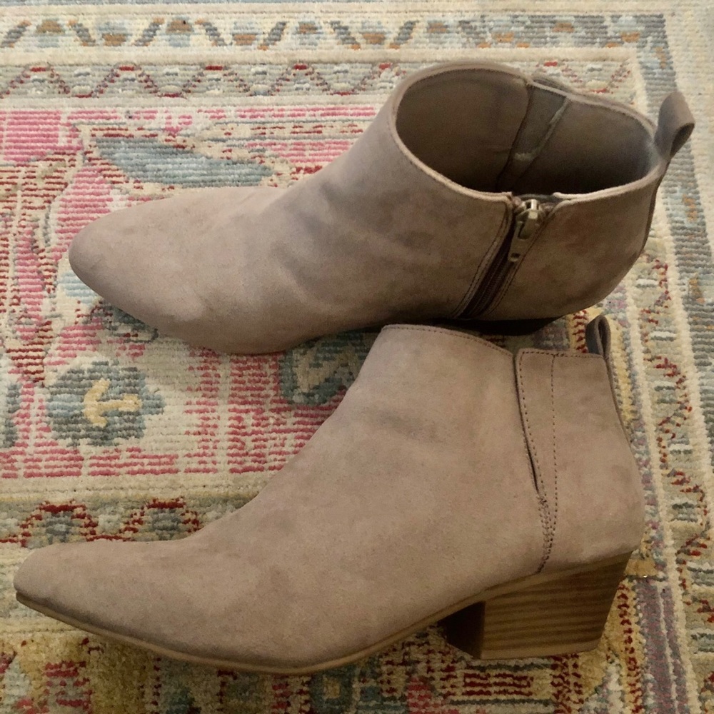 Old Navy Tan Booties